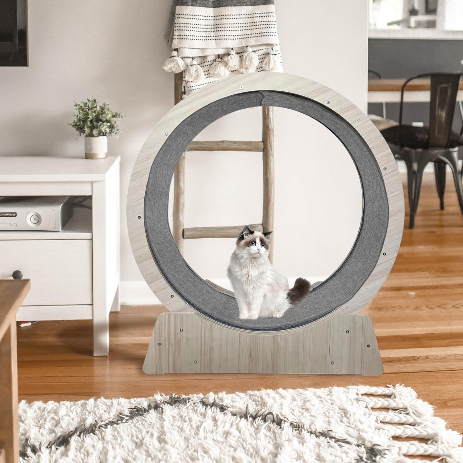 Happyyami Cushion for Cat Wheel Kitten Interactive Toy Cat Scratch Board Mats Replace Pad Litter Mat Supplies Fitness Mute Cloth