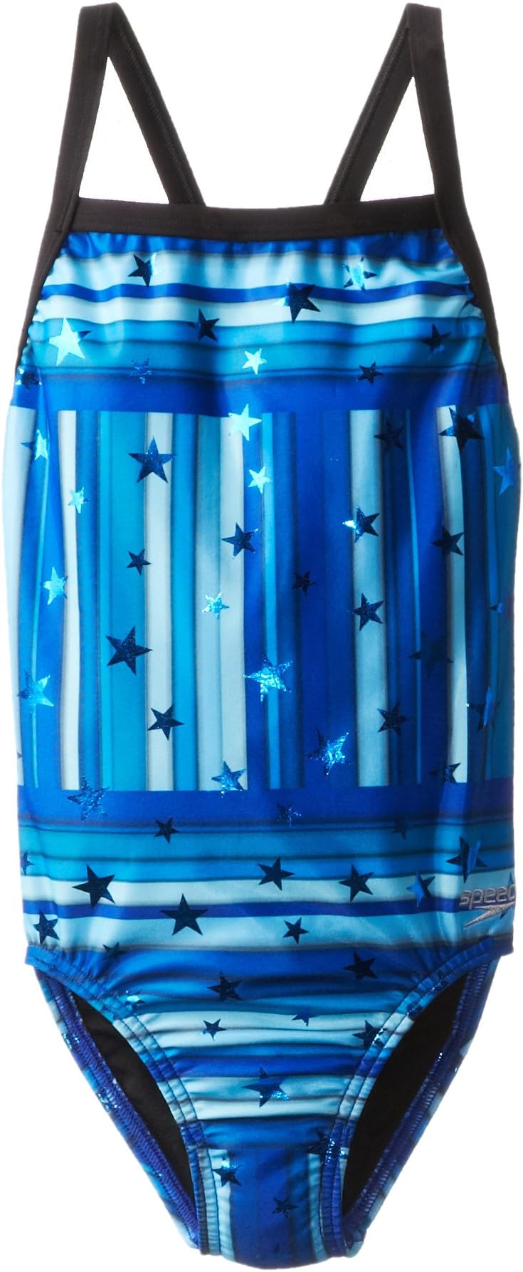 SpeedoBig Girls' Star Mania Youth Flyback Swimsuit