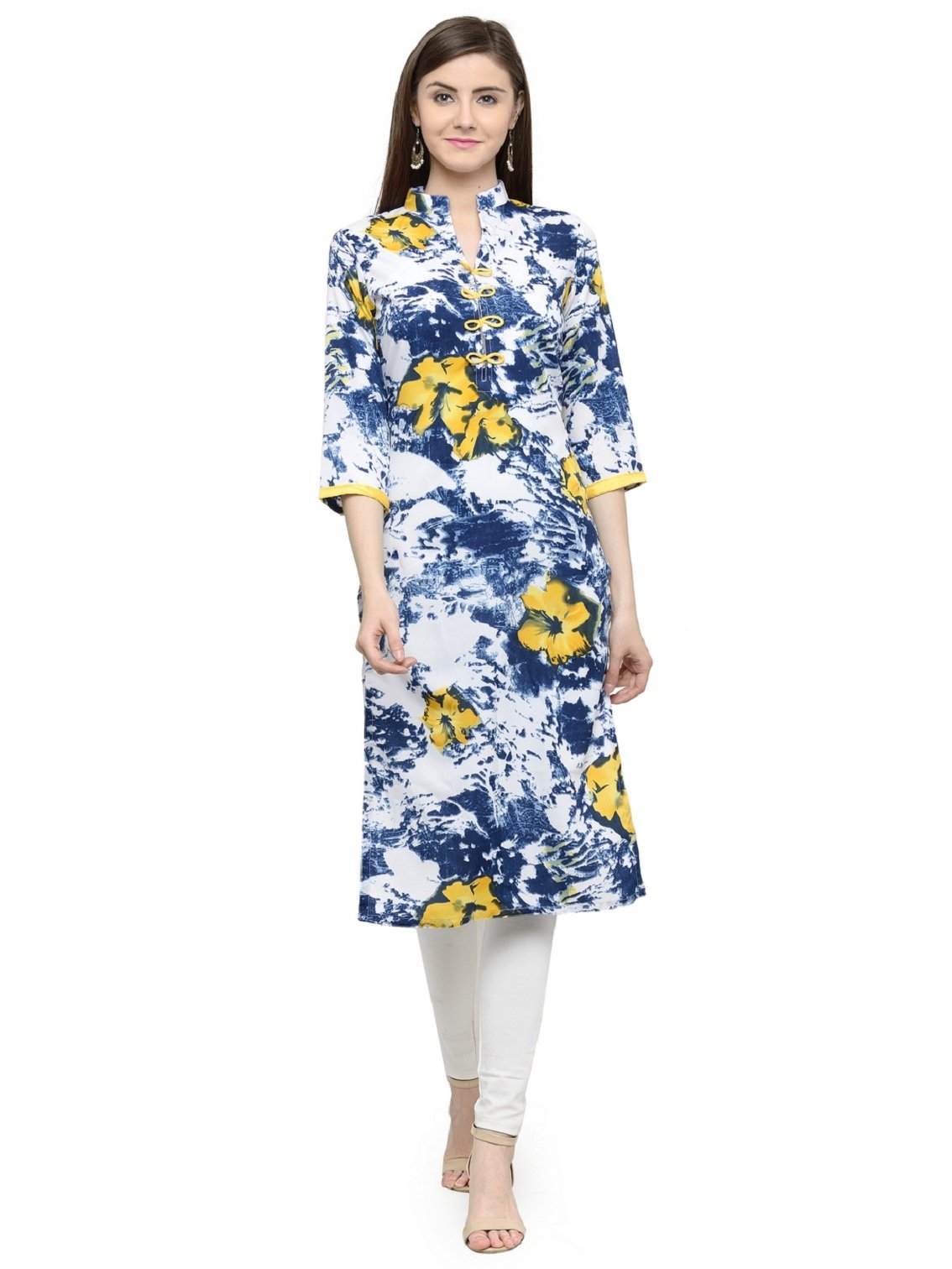 SayeshaWomen's Crepe Regular Kurta