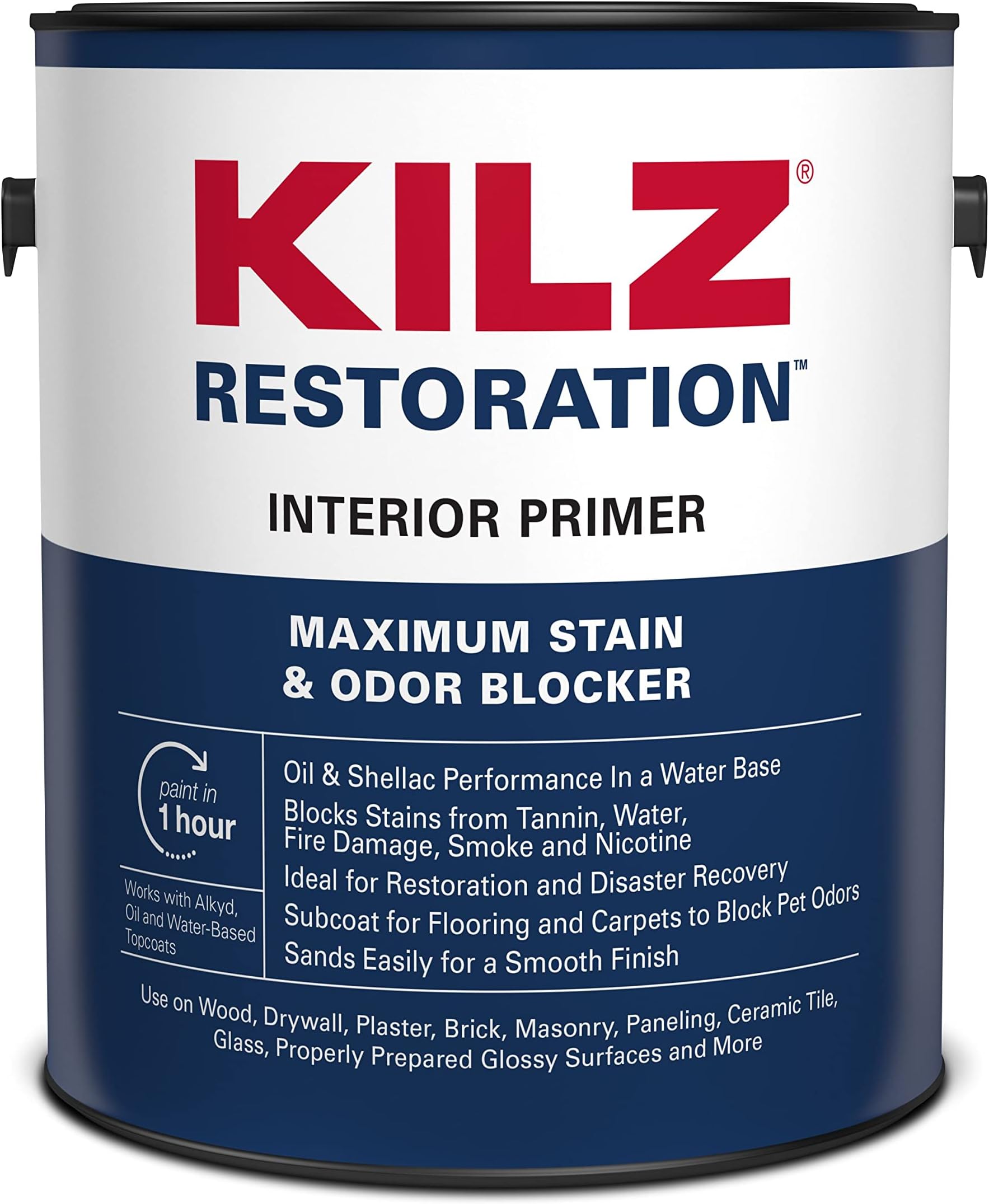 KILZ Restoration Primer, Interior, 1 Gallon