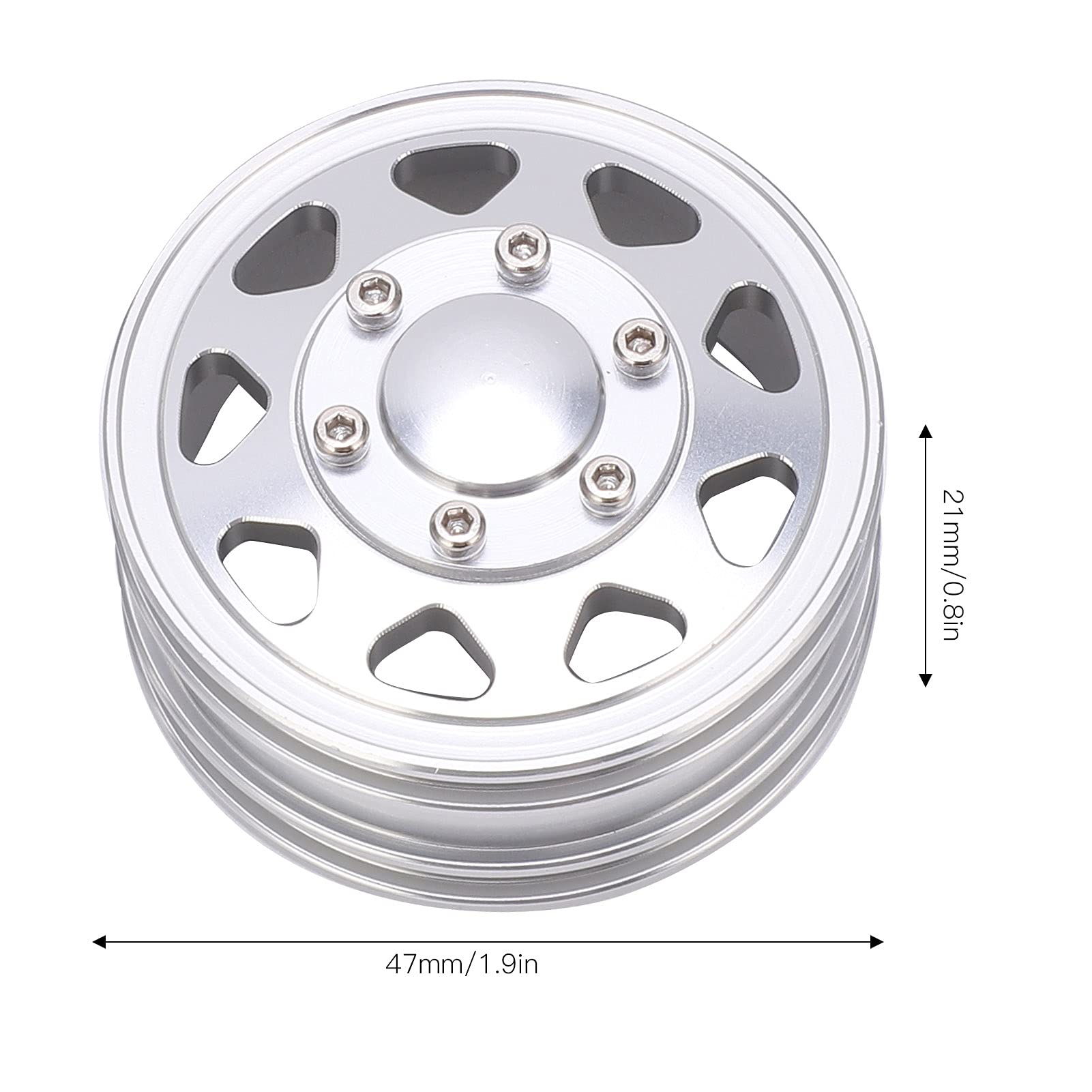 Kit de eje de dirección delantero para coche RC, buje de rueda delantera de aleación de aluminio de alto rendimiento y juego de cojinetes con barra de dirección para modelo de