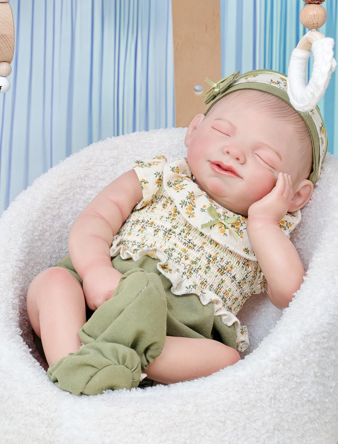 Baby Doll, 20 Inch Reborn Baby Dolls – Realistic Lifelike Newborn, Real Life Baby Dolls with Accessories, Gift for 3+ Year Old Girls, Pretend Play & Collection