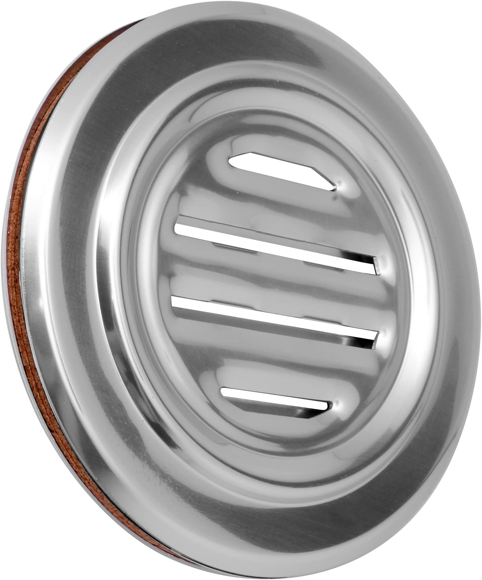 CRL Bright Anodized Finish Aluminum No-Draft Speak-Thru by C.R. Laurence