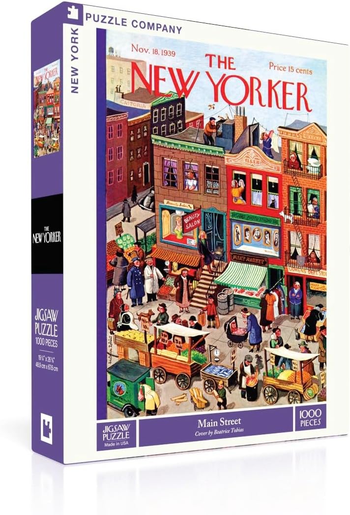 New Yorker Main Street - 1000 Piece Jigsaw Puzzle