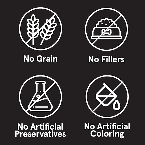 Miniatura 67 de Real Meat - Alimento para perros secado al aire con cordero y pescado real, bolsa de 5 libras de alimento real para perros de carne real sin granos