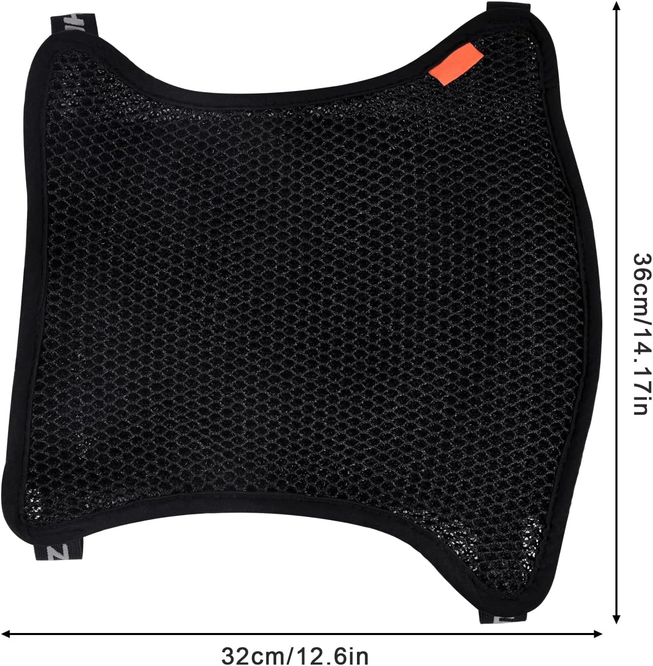 Motorcycle Seat Cushion Air Cooling 3D Mesh Motorcycle Seat Pad,Butt Protector Pads,Motorcycle Cool Seat Cover,Breathable Motorcycle Seat Cover,Size L