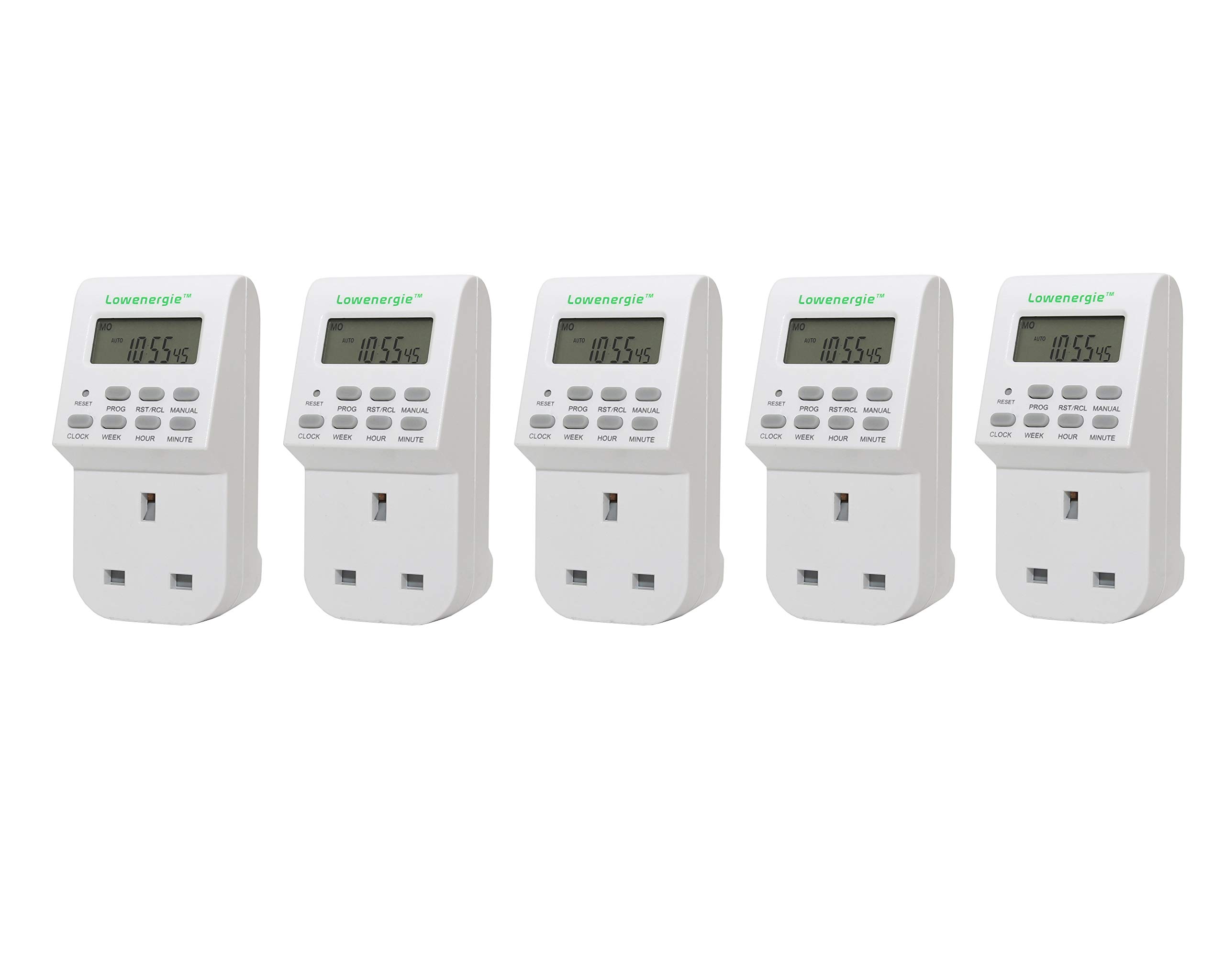 Minuterie programmable 7 jours programmateur prise digital
