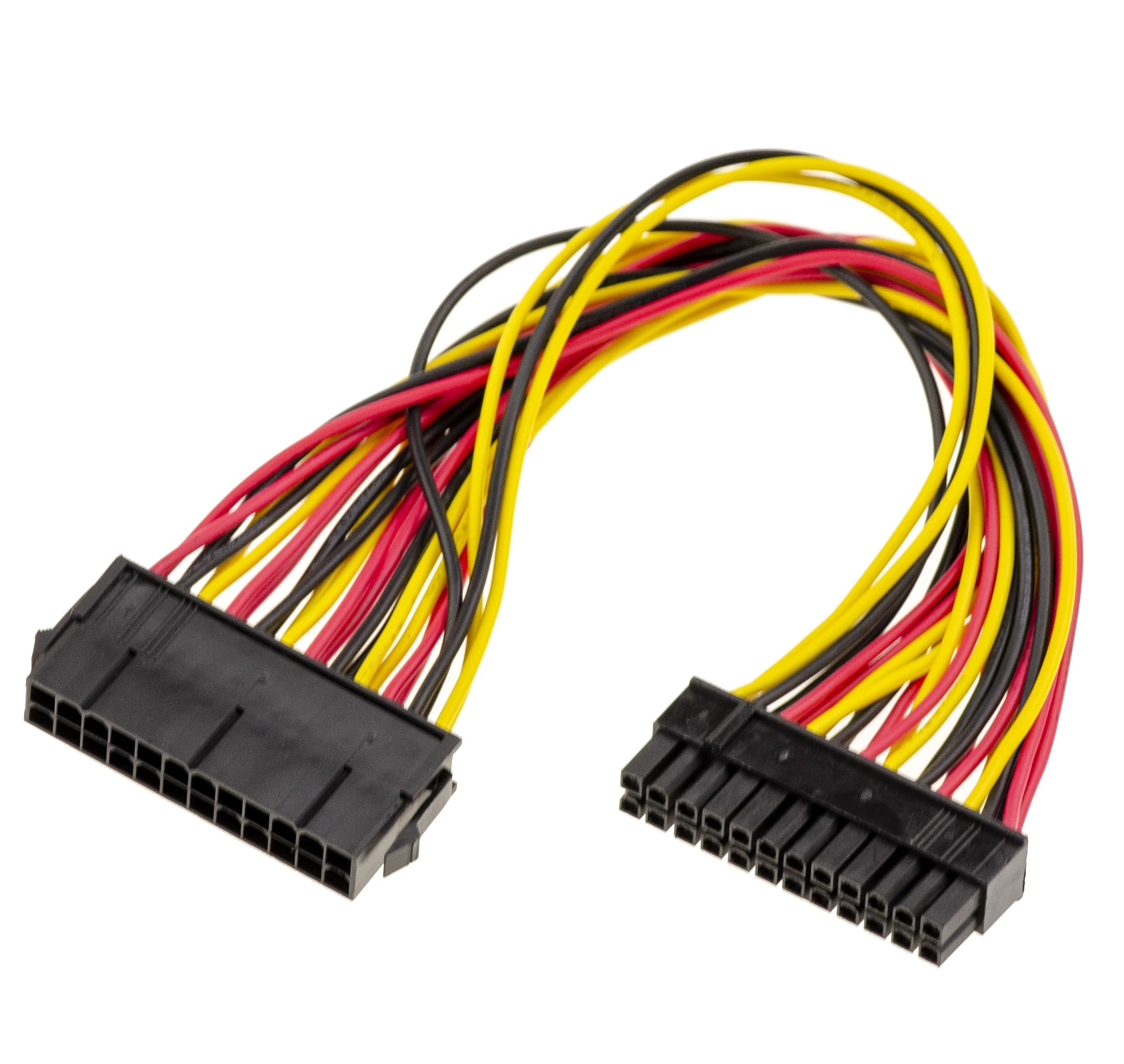Kalea-INFORMATIQUE Cavo Adattatore da ATX 24 Femmina a ATX 24 Maschio o ATX 20 Maschio + ATX 4 Maschio Lunghezza 30 cm