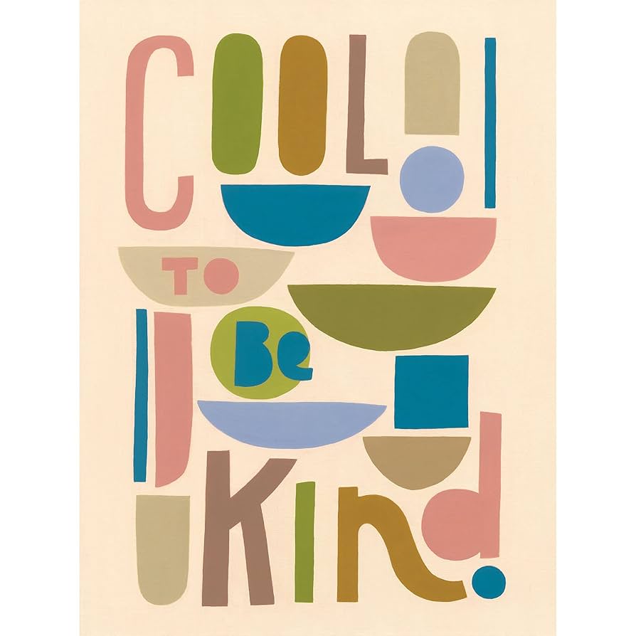 絵画 BE KIND Amazon.com: PaintWorks 73-91859 Cool to be Kind