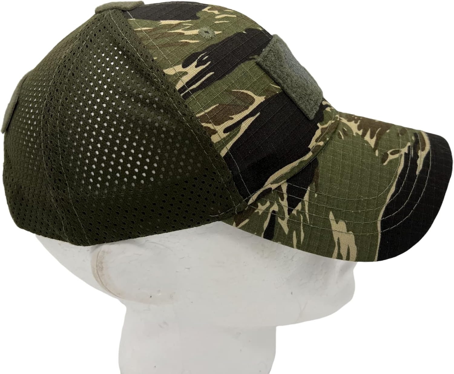FIELDCRAFT Adjustable Tactical MACV-SOG Trucker Hat - Tiger Stripe Camo - Image 4