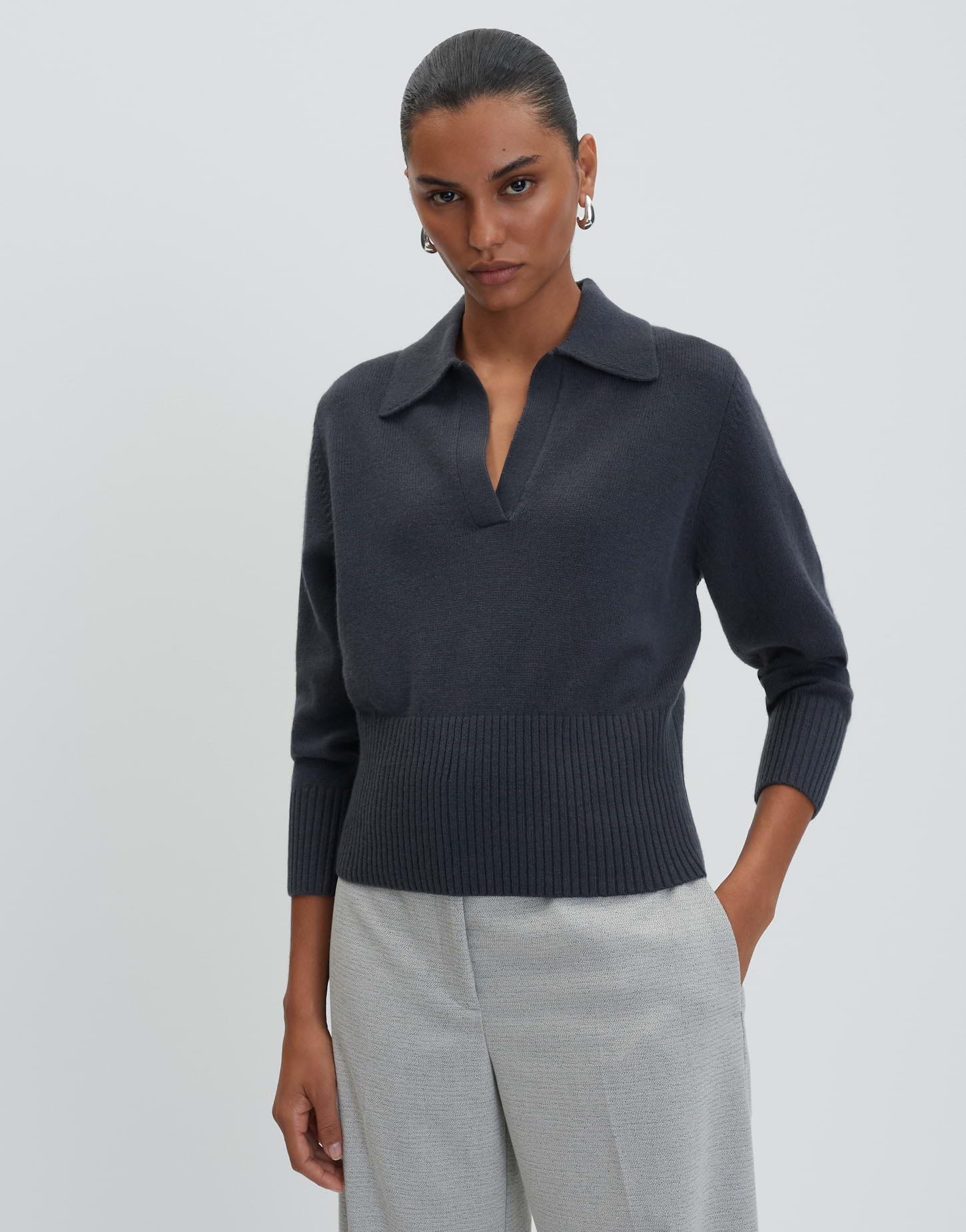 someday Damen Pullover | TALINDE Regular Feinstrickpullover im Woll Mix