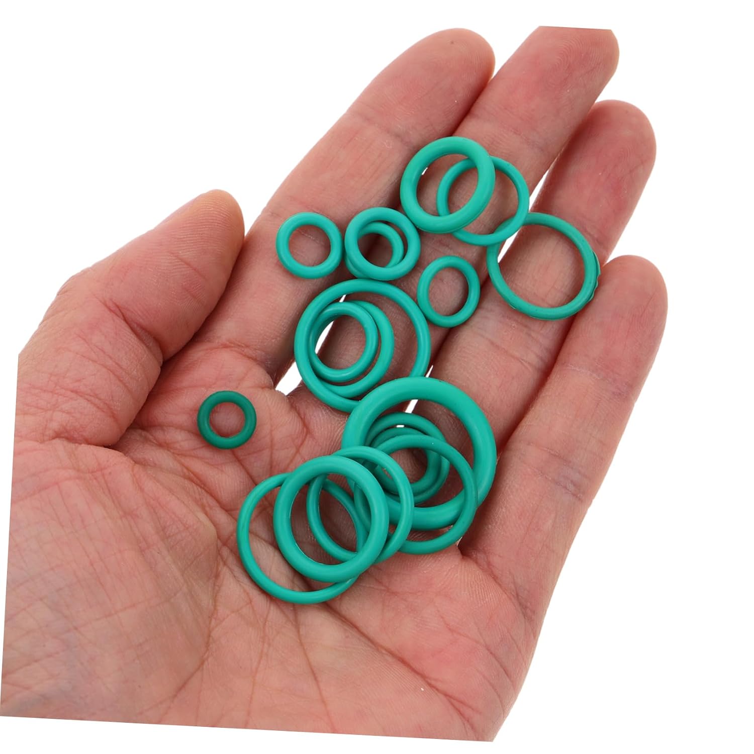 270pcs Car Air Conditioning Sealing Assortment Butyl Gasket Compressor Repair Leakage for Car Models