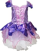 Vista 12 de Petitebella - Vestido de disfraz de hada 1-10 años Naranja