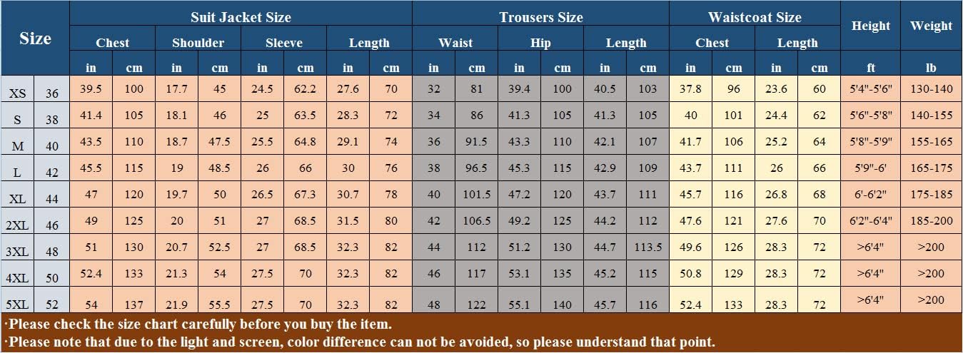 Wangyue Men's Formal 2 Pieces Regular Fit Suit Chinese Tunic Suit Mandarin Collar Blazer Pant