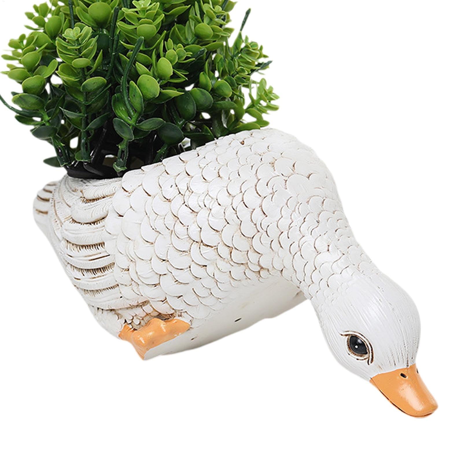 Jardinière d'animaux en résine durable pour décor de pot de jardin chic