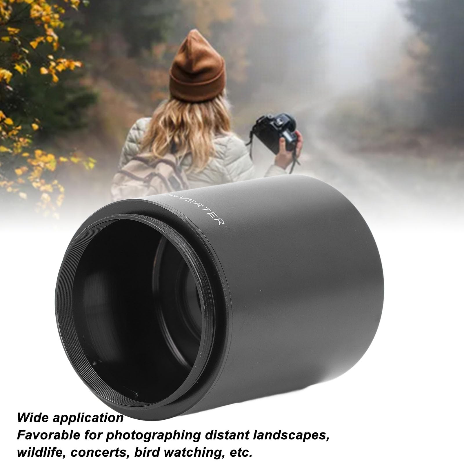 Teleconverter 2x Per Fotocamera - Aumenta Zoom Fino A 1300mm, Con Borsa E Accessori - Foto 4