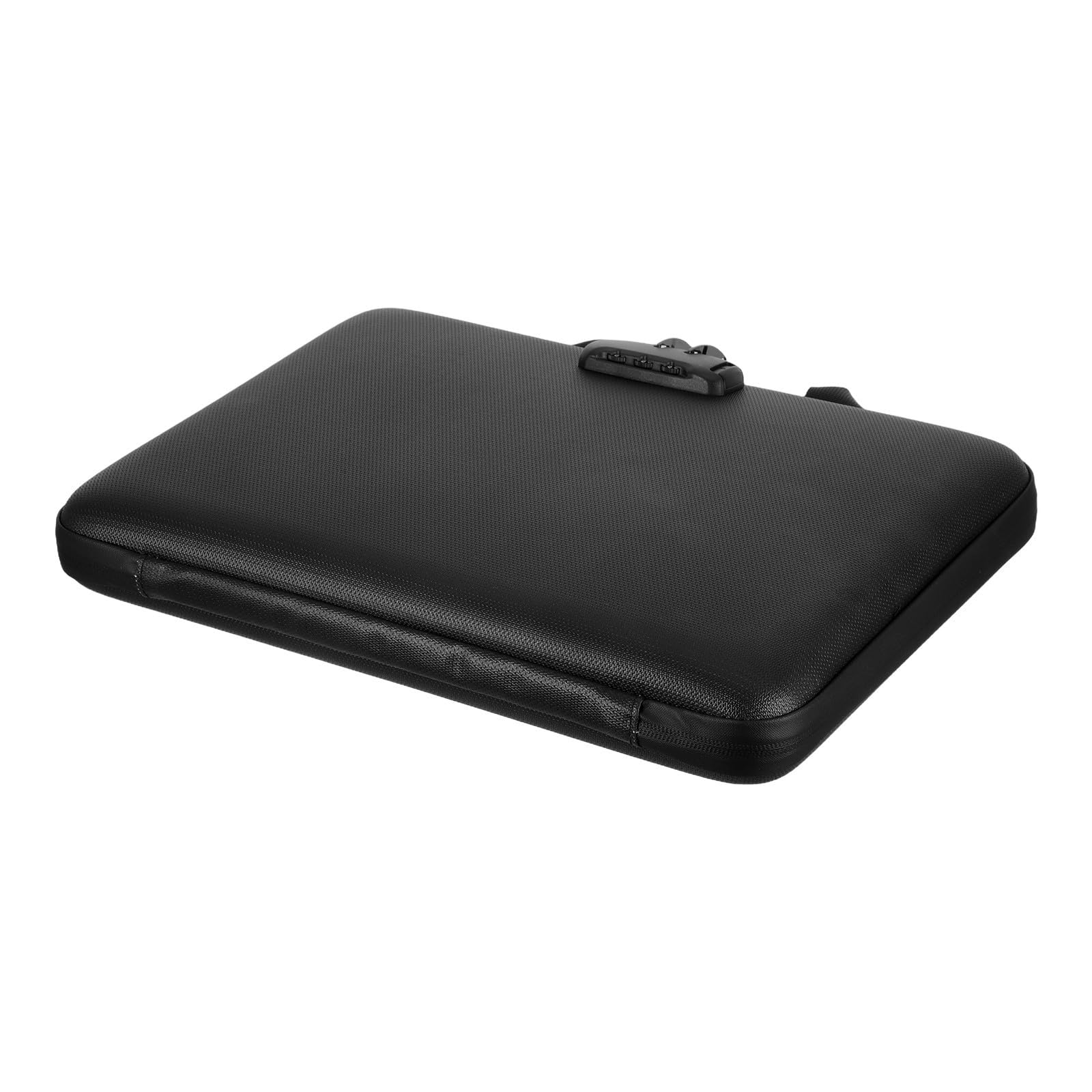Artibetter Organizer di File Ignifugo con Serratura e 13 Tasche, Custodia Portatile in Eva con Manico e Doppia Cerniera per Documenti e Carte, per Scuola e Viaggi di Lavoro