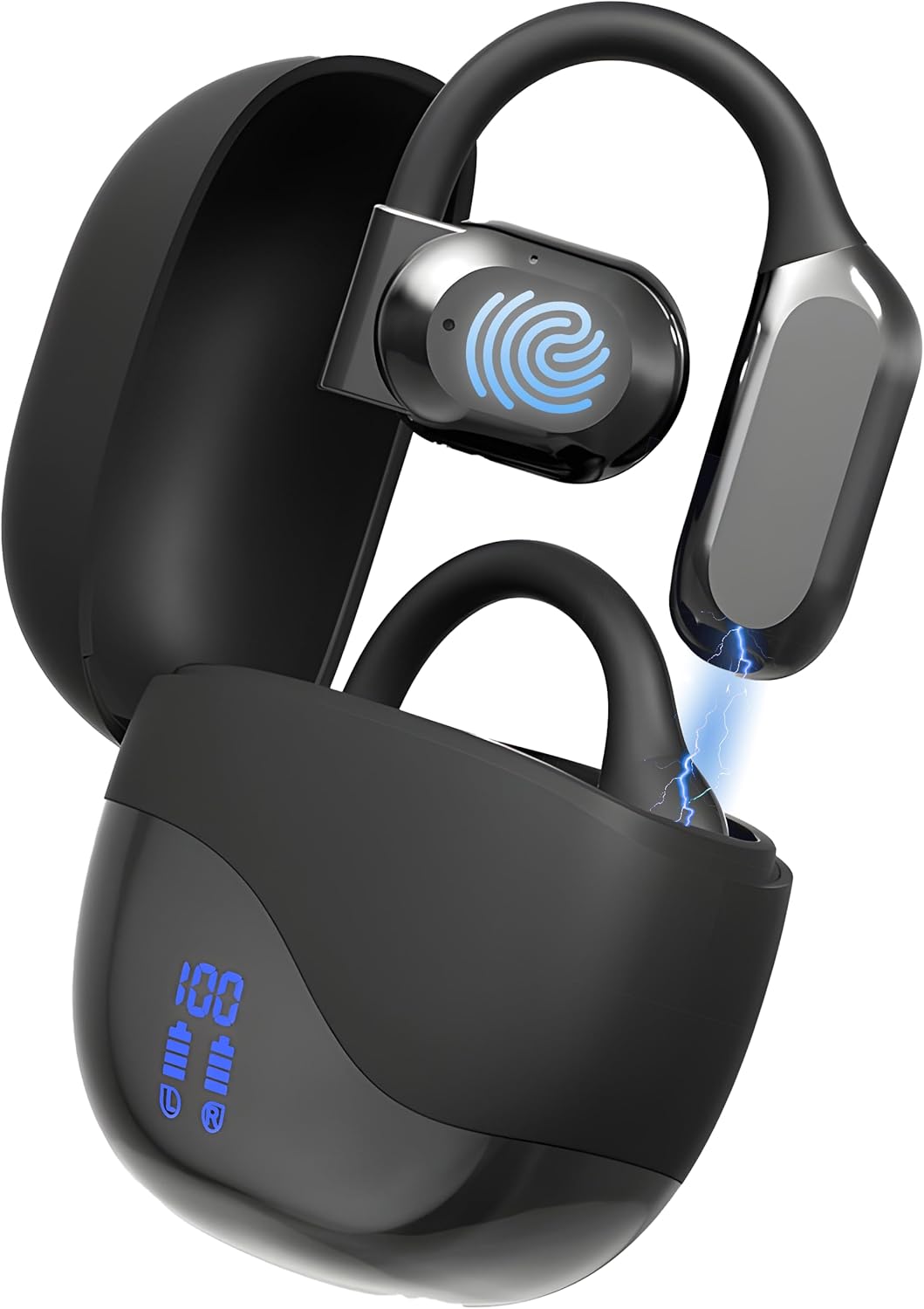 Vital Translation Earbuds Real Time Language Translator Earbuds Vital Translate Buds Into 74 Languages 70 Accents | Bluetooth 5.3 Open-Ear | Noise Isolation | 7–8H Battery Music, Calls