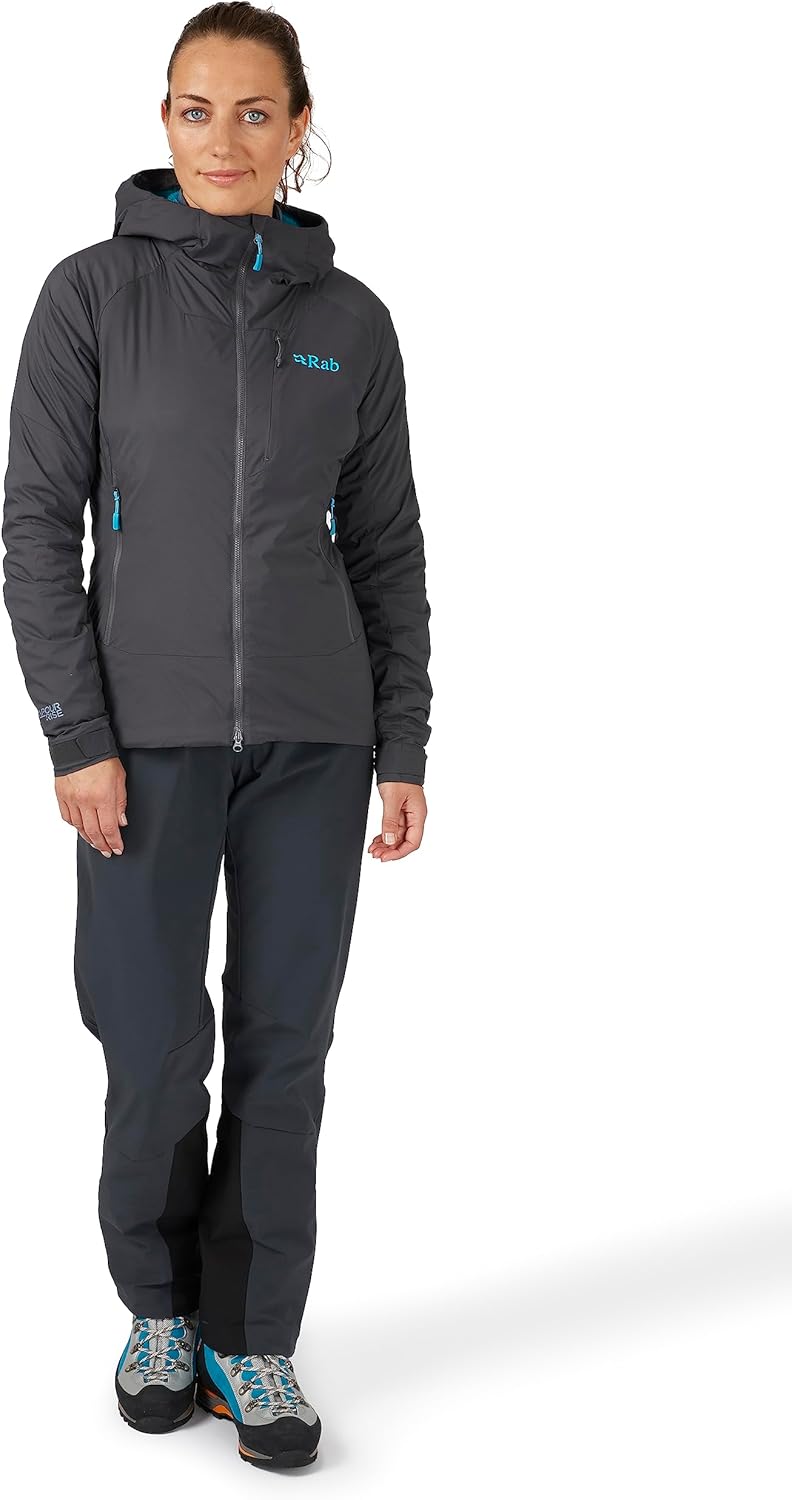 Rab Women's VR Summit Softshell Jacket Breathable Coat for Skiing & Climbing