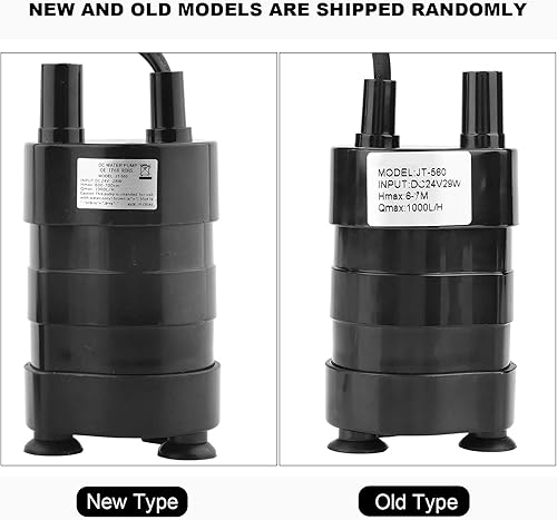 Miniatura 6 de Kadimendium Mini bomba de agua sumergible sin escobillas DC de alta cabeza hidráulica 24V -4.0 F-194.0 F Wer bomba de agua solar con batería de