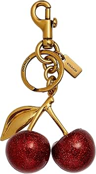 COACH チェリーキーホルダー レッド　保存袋付き COACH チェリーキーホルダー レッド 保存袋付き 大人可愛い