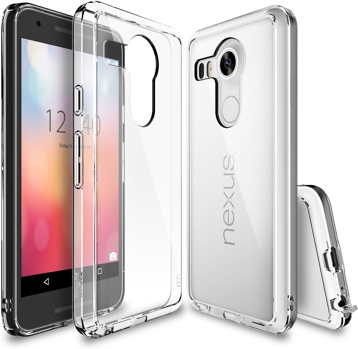 Amazon Co Jp Nexus 5x ケース Ringke Fusion 米軍mil規格取得 落下衝撃吸収 ストラップホール クリスタル透明 クリアpc ソフトtpu カバー 液晶保護フィルム1枚付き For Google Lg Nexus 5x 2015国内正規品 ネクサス5x Clear 家電 カメラ