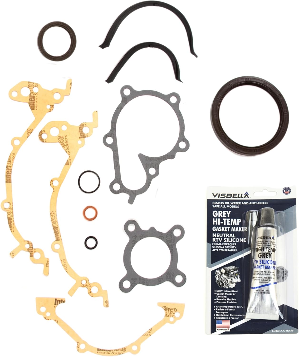 DG-8614960259 Lower Conversion Gasket Set Compatible With/Replacement For 90-97 Infiniti Nissan Turbo VG30DE VG30DETT