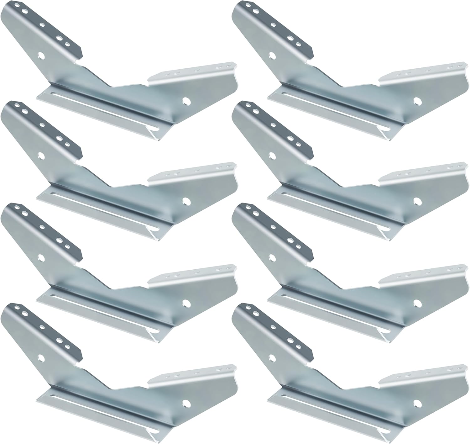 KUAFU Pontoon Wing Brackets Bunk Bolster Boat Pontoon Trailer V Wing Brackets