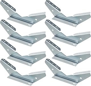KUAFU Pontoon Wing Brackets Bunk Bolster Boat Pontoon Trailer V Wing Brackets