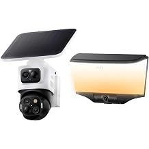 eufy Security eufyCam S4, 4K Solar Camera & Wall Light Cam S4 Bundle