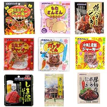 みゆーんハラコジャーキー Amazon | ジャーキー 9種セット×1セット オキハム | オキハム