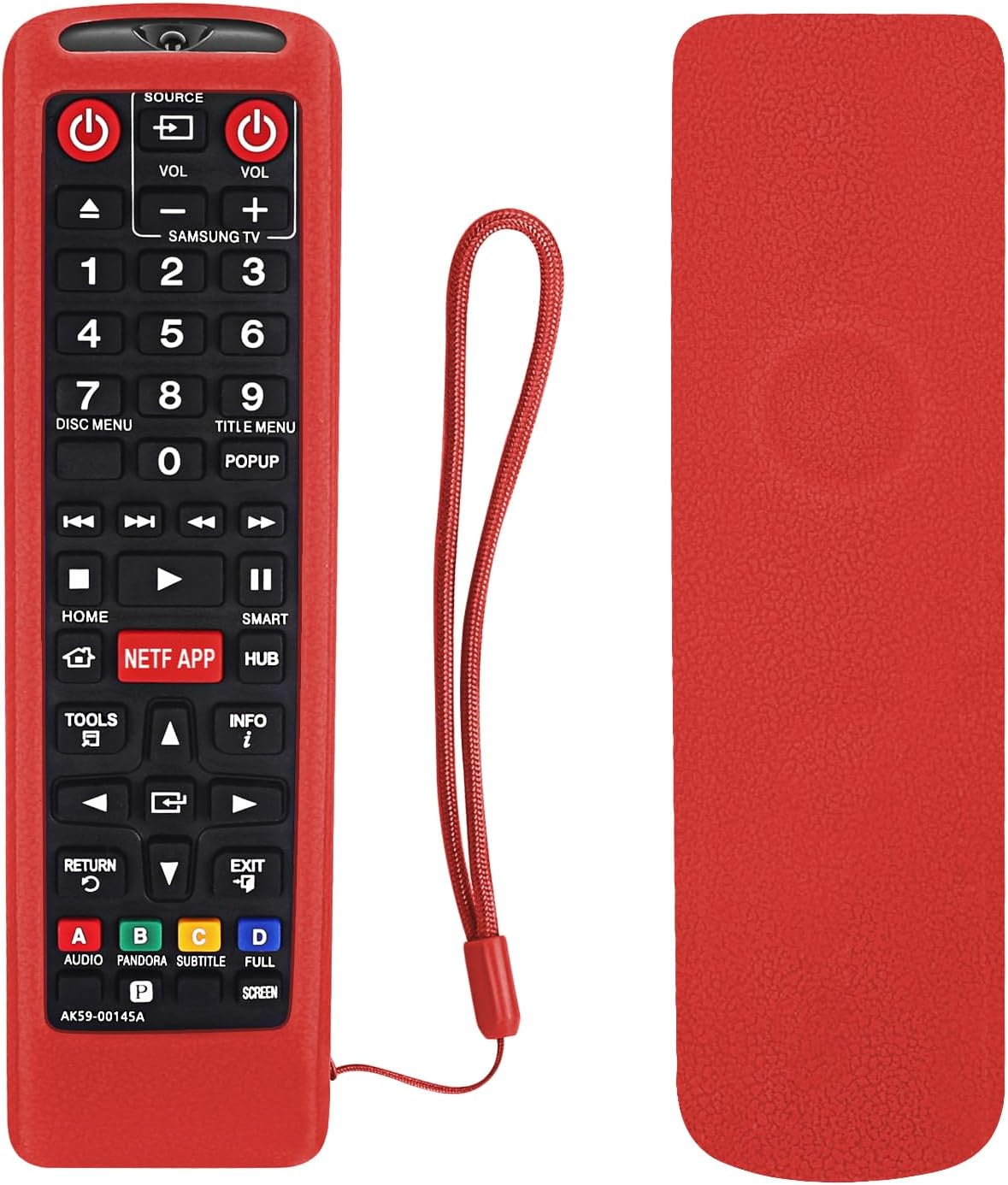 Ultimate | CHUNGHOP Silicone Remote Control Case for Samsung TV Remote AA59-00741A BN59-01199F BN59-01301A BN59-01041A Skin-Friendly Washable with Remote Free Lanyard 2026