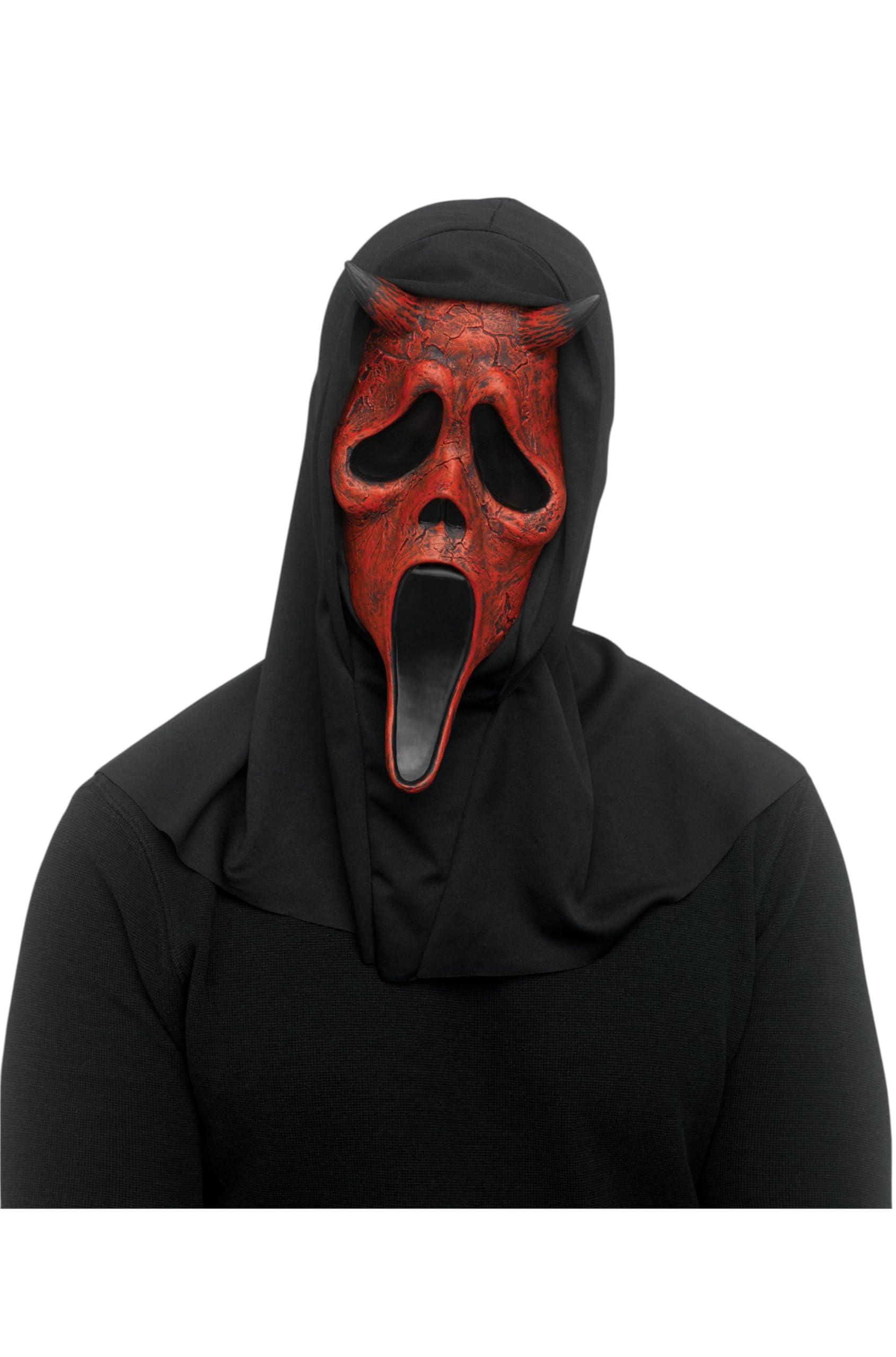 Fun World Ghost Face Aged Devil Face Mask : Amazon.ca: Clothing