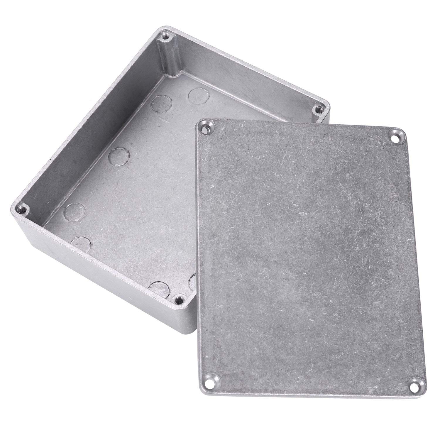 5 piezas Pedal de efectos de guitarra aluminio caja recinto para DIY Guitarra Pedal Kit 1590BB