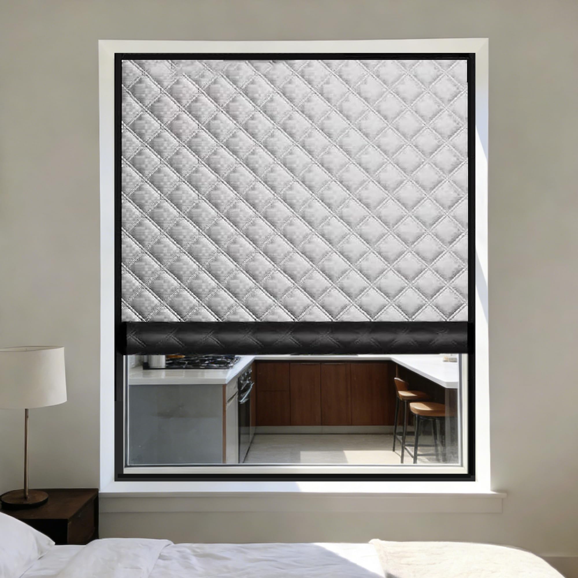 Rideau Isolant d'Hiver pour Chambre et Salon | Store Thermique Adhésif