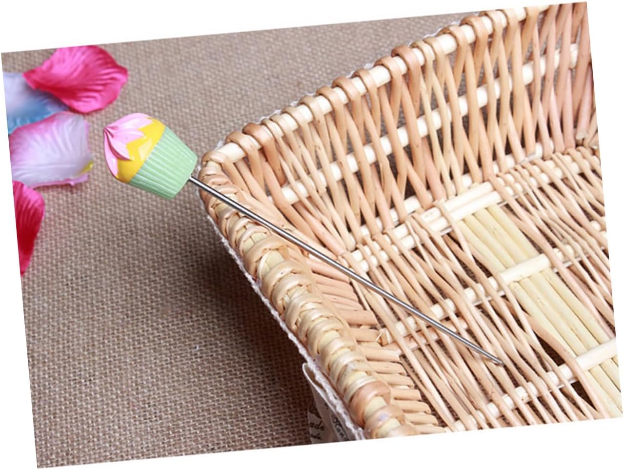 Non-slip Cake Tester Pin Long Needle for Biscuit Needle Fondant Muffin Baking
