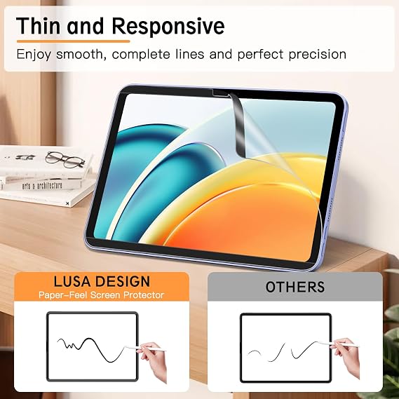 iPad Pro için 13 inç M4 Kağıt-Feel Manyetik Ekran Koruyucu 2024 7. Nesil, M4, Kağıt üzerinde Gibi Yazın ve Çizin, Çıkarılabilir ve Yeniden Kullanılabilir, Temperli Film ile Uyumlu, Mat