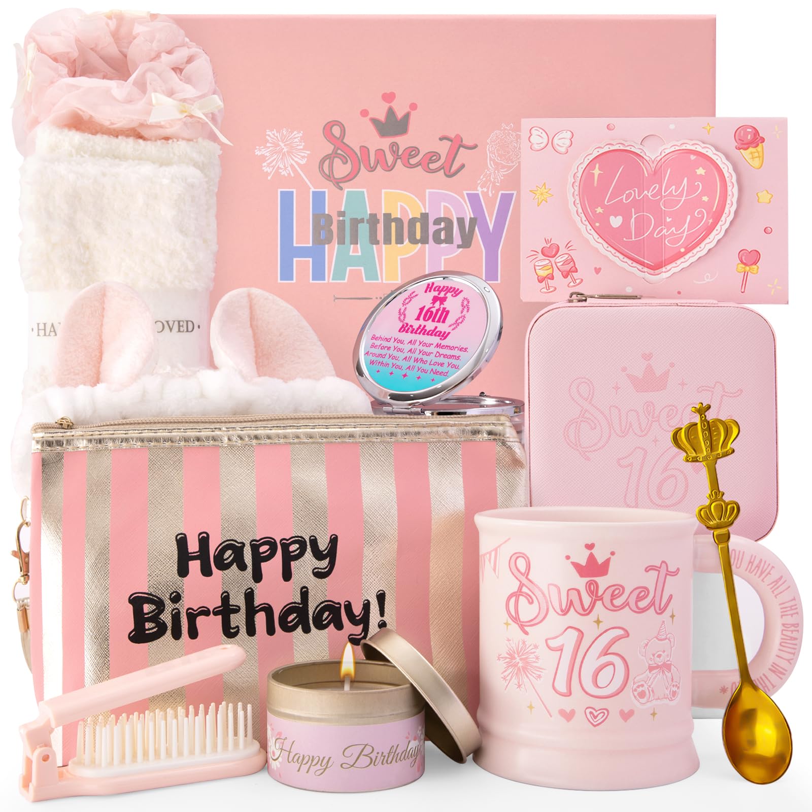 16th Birthday Gifts Girl, Unique Sweet Birthday Gifts for 16 Year Old Girls