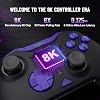 Patrocinado Patrocinado Estás viendo este anuncio según la relevancia del producto con tu búsqueda. Enviar comentarios sobre el anuncio PXN P5 8K Controlador inalámbrico para juegos para PC con Windows, Switch, Android, iOS | Controlador inalámbrico para PC con tasa de sondeo de 1000Hz, joystick capacitivo, gatillos Hall, doble vibración, activación, turbo, app, 3 modos 7 de mayo de 2025 | por PXN 3