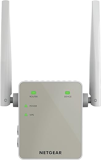 Netgear WiFi Range Extender EX6120-Extend Your Internet Wi-Fi up to 1200 sq ft & 20 Devices with AC1200 Dual Band Wireless Signal Booster &…