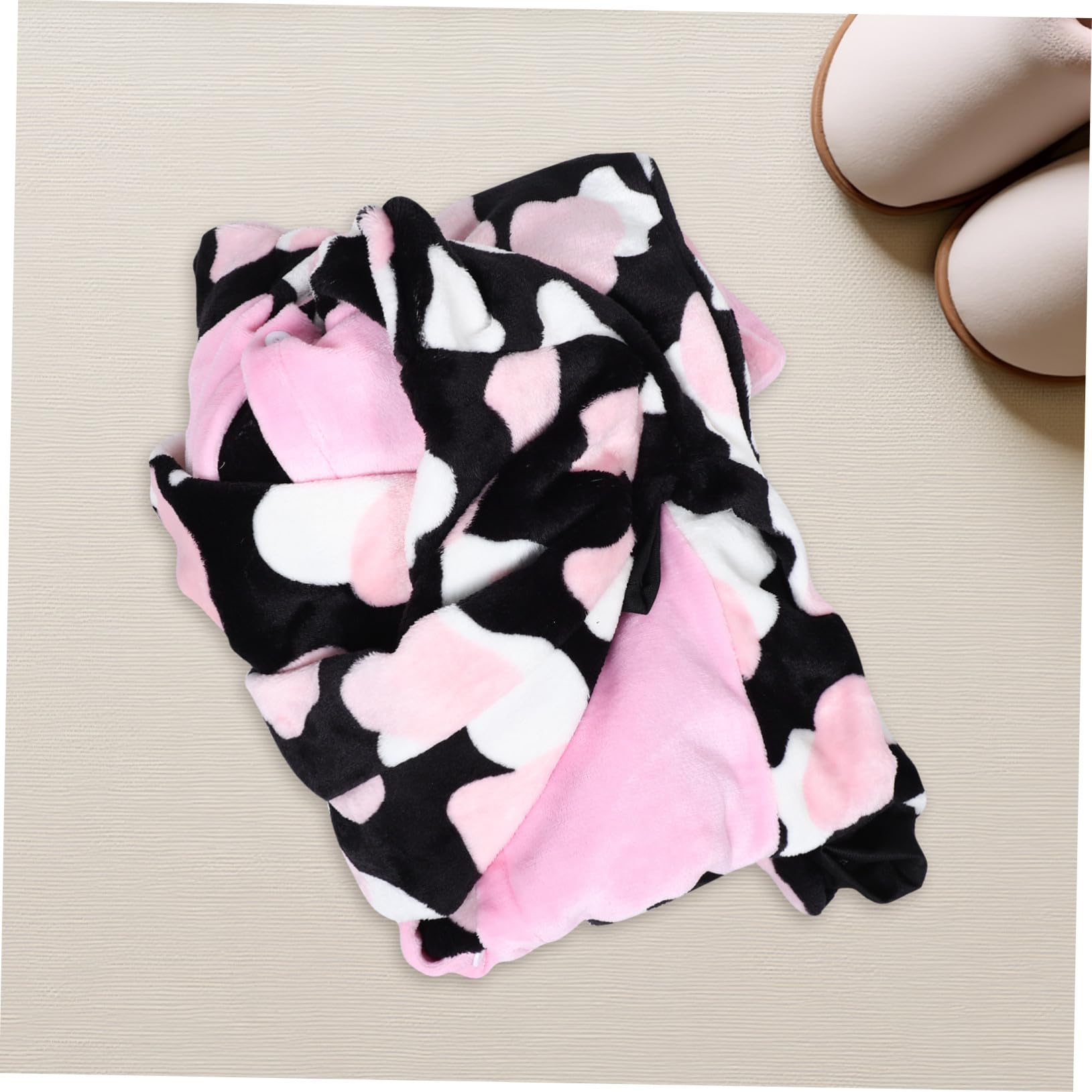 Pijama Enterizo Estampado de Vaca Ropa de Dormir Unisex para Adultos Disfraz de Dibujos Animados para Halloween Casa y Cosplay Talla XL Material Cómodo