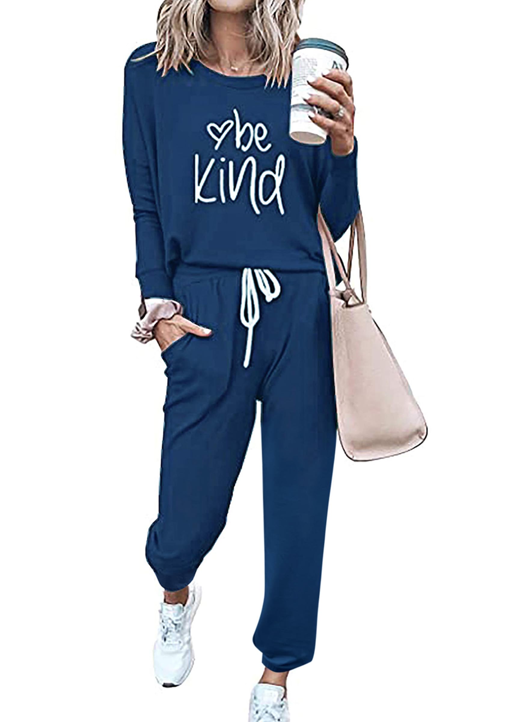 PRETTYGARDEN Travel Outfit Women 2 Piece Lounge Sets