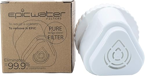 Miniatura 2 de Epic Pure Dispensador de filtro de agua más filtro adicional para agua potable 10 tazas 2 filtros de 150 galones de largo Elimina fluoruro,