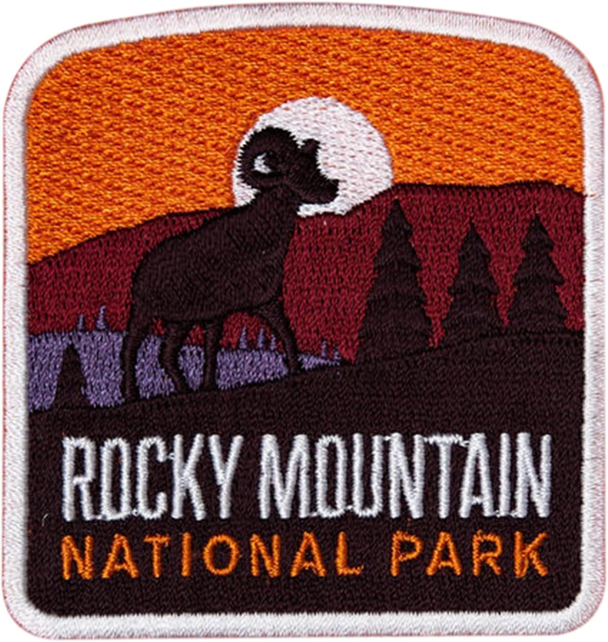 Vagabond Heart Rocky Mountain National Park Patch Plus All 63 National Park Mini Stickers Bundle image 2