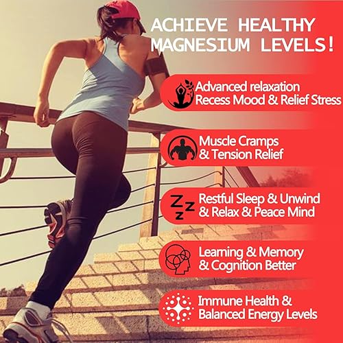 Miniatura 4 de Magnesium Glycinate Gummies 400mg,10-in-1 Magnesium Complex Supplement with Zinc Vitamin D3 Plus L-Theanine High Absorption Chelate Potassium
