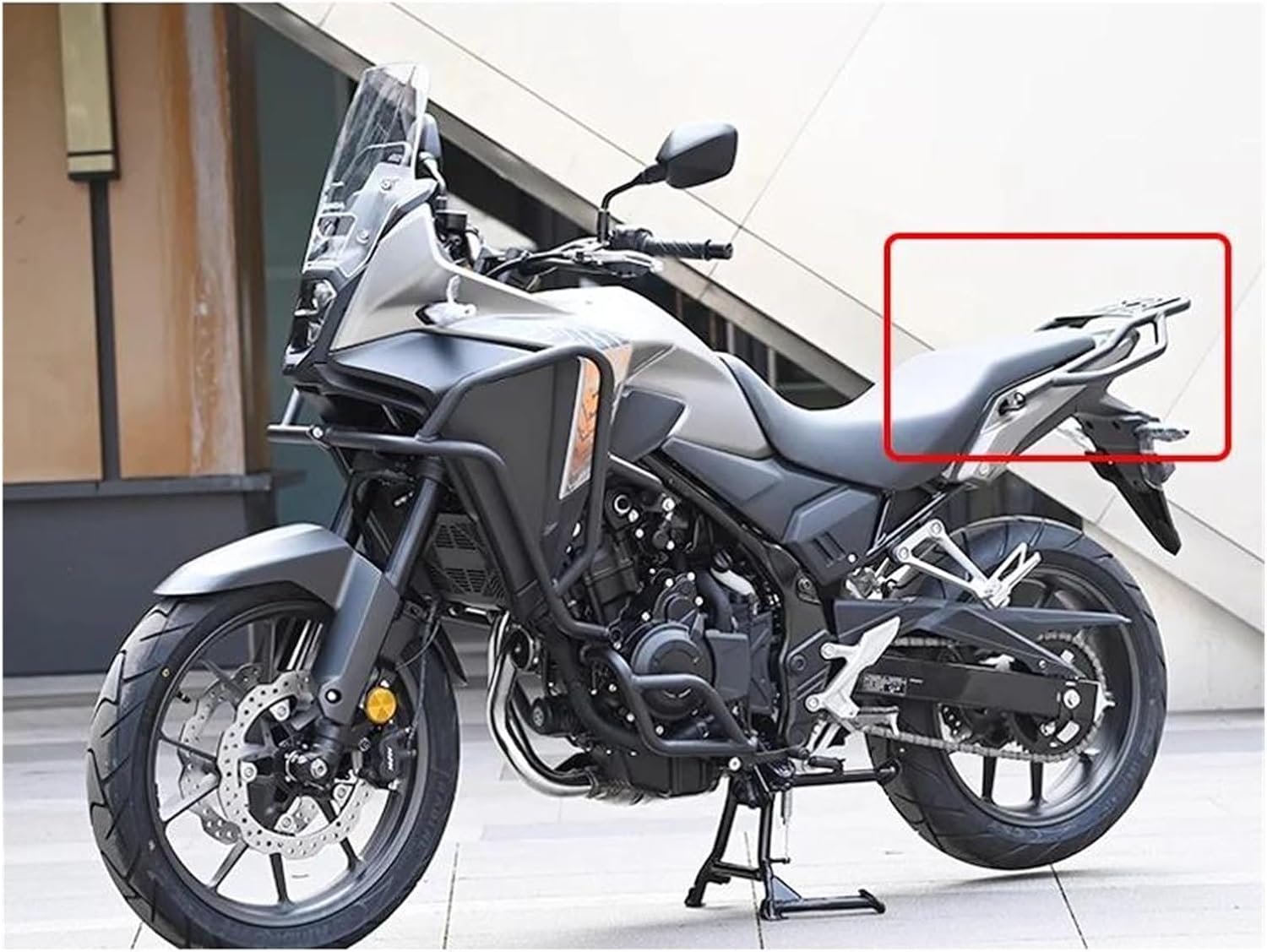 Rack Shelf Carrier Motorcycles Luggage Rack for NX400 for NX500 2023-2024 Motorcycle Rear Rack Luggage Rack Carrier Rear Tail Storage Rack Cargo Luggage Rack