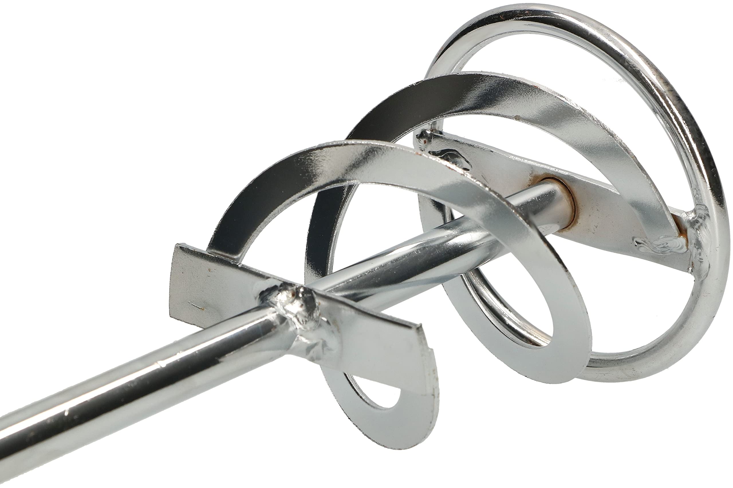 KOTARBAU® Miscelatore per malta a spirale, 100 mm, filettatura M14, per cemento, intonaco, colori, cestello di miscelazione, agitatore a chiocciola, agitatore per vernice, frusta per gesso
