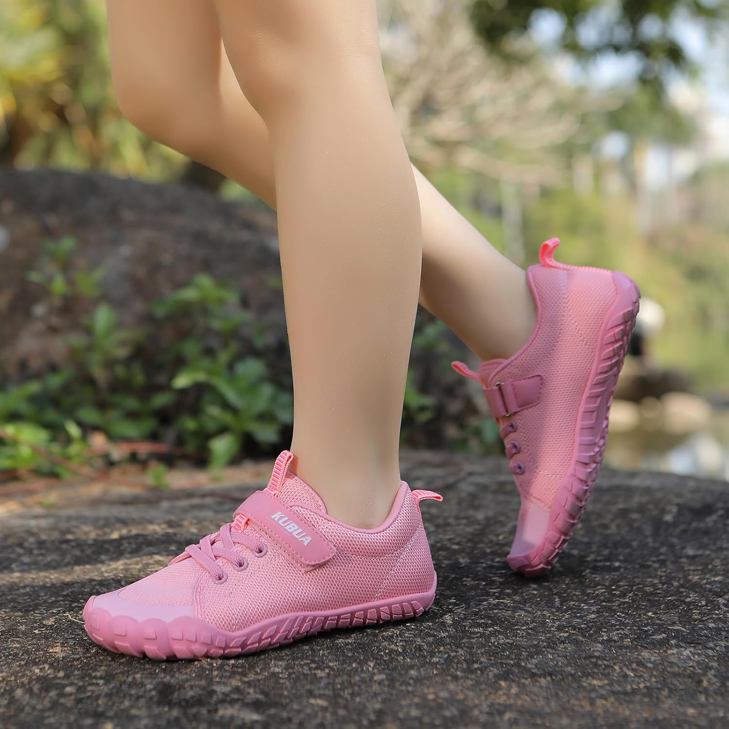 KUBUA Kids Barefoot Shoes Boys Girls Sneakers Naturally Splay Shoes Toddler Little Big Kid - Image 8