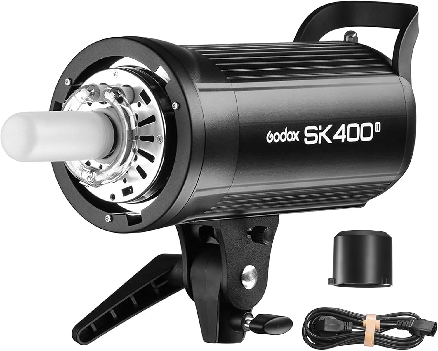 Godox SK400II Strobe Flash Light,400Ws GN65 5600K 2.4G Bowens Mount with 150W Modeling Lamp, for Photography Studio, Portrait Shooting