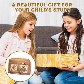 Capybara Stationery Set, 21-Piece Cute Capybara Pencil Case with Accessories, Multi-Compartment School and Office Organizer, Ideal Gift for Students and Artists
